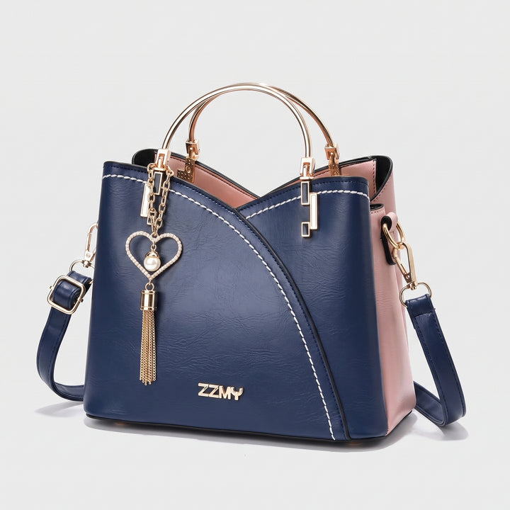 Isabella Colorblock Handle Bag
