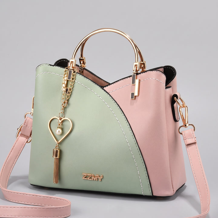 Isabella Colorblock Handle Bag