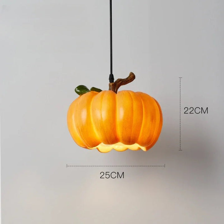 Elijah | Pumpkin Shaped Hanging Light for Halloween Seasonal Decor