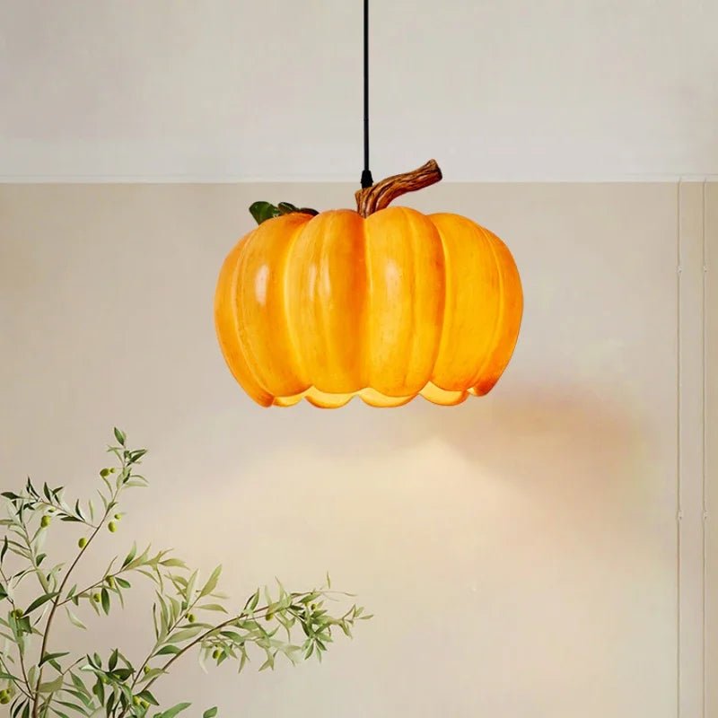 Elijah | Pumpkin Shaped Hanging Light for Halloween Seasonal Decor