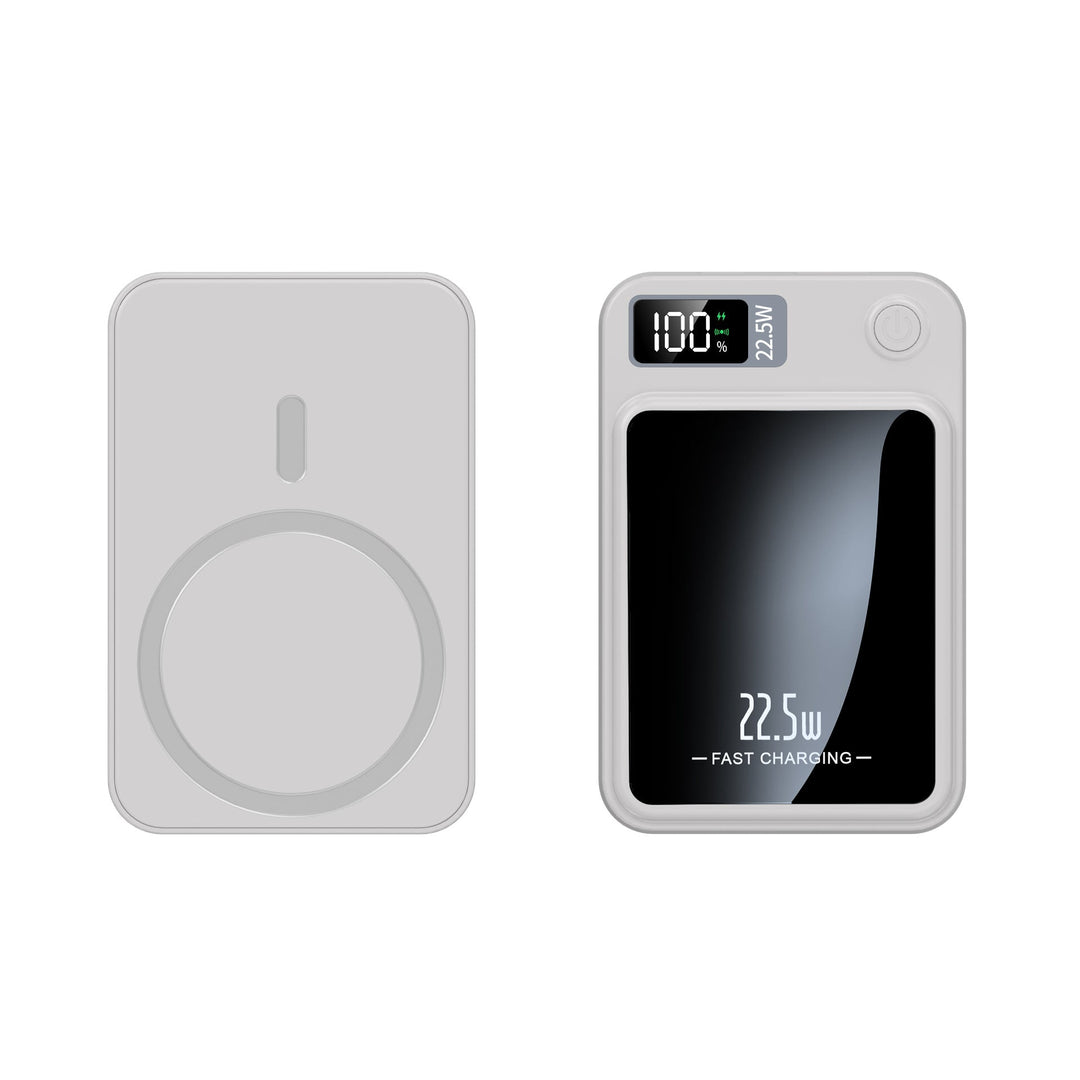 Austin | Magnetic Portable Power Bank with Digital Battery Display