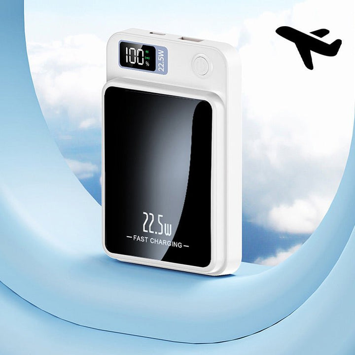 Austin | Magnetic Portable Power Bank with Digital Battery Display