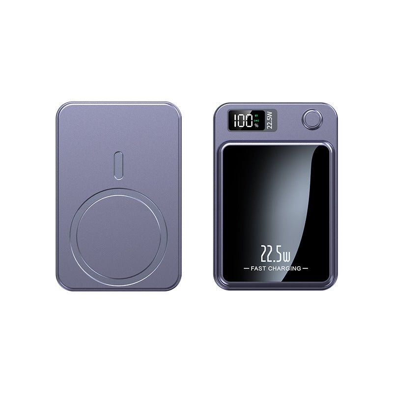 Austin | Magnetic Portable Power Bank with Digital Battery Display