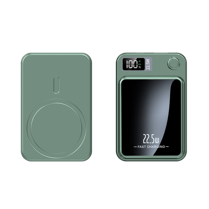 Austin | Magnetic Portable Power Bank with Digital Battery Display