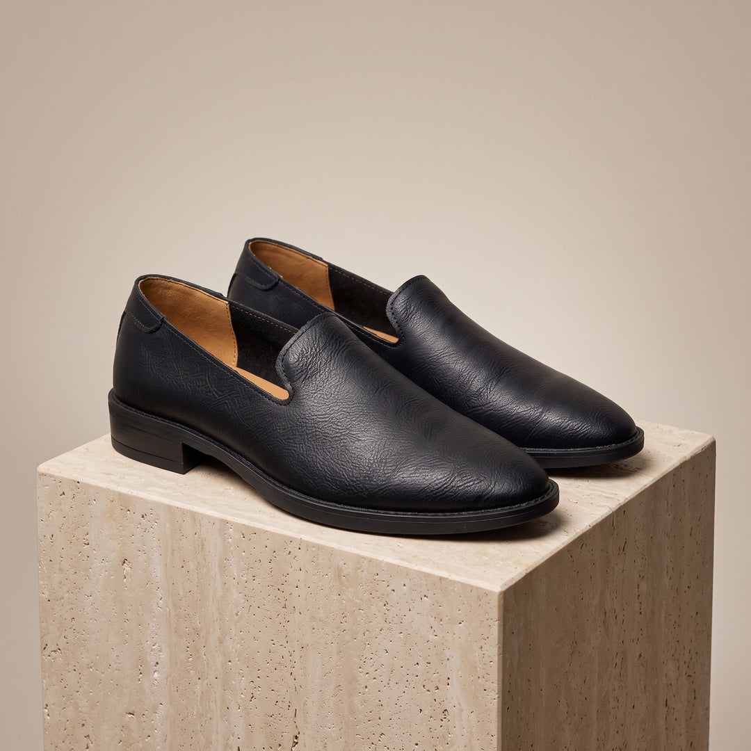 Matteo Distressed Leather Loafer