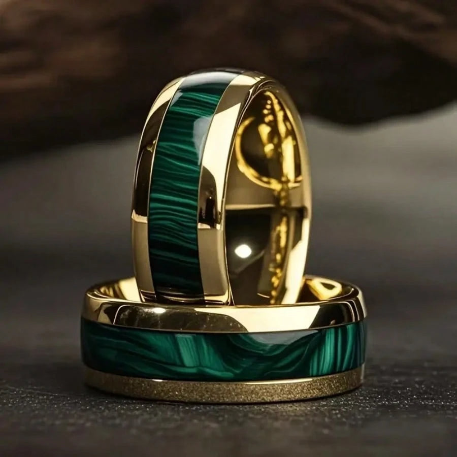 Ethan | Unisex Textured Statement Rings