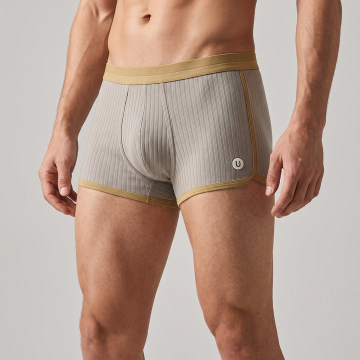 Milo Ribbed Cotton Boxer Trunks