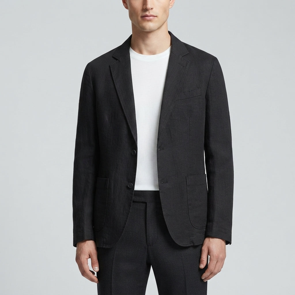 Marco Linen Blend Casual Blazer