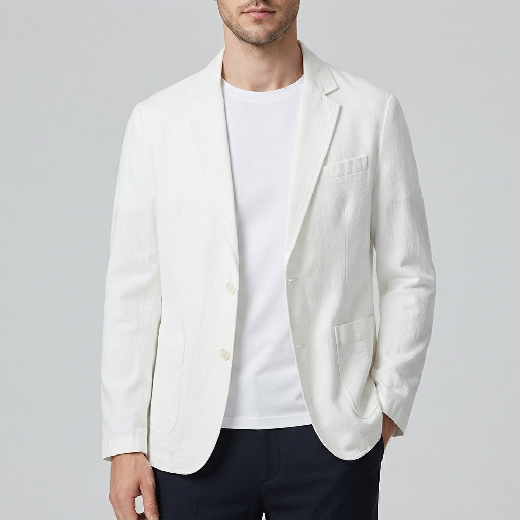 Marco Linen Blend Casual Blazer