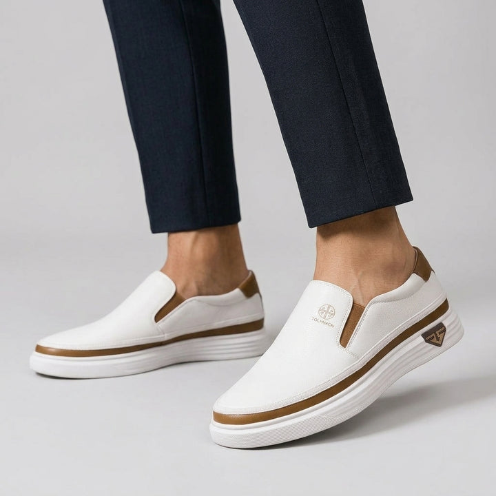 Dario Leather Slip-On Sneaker