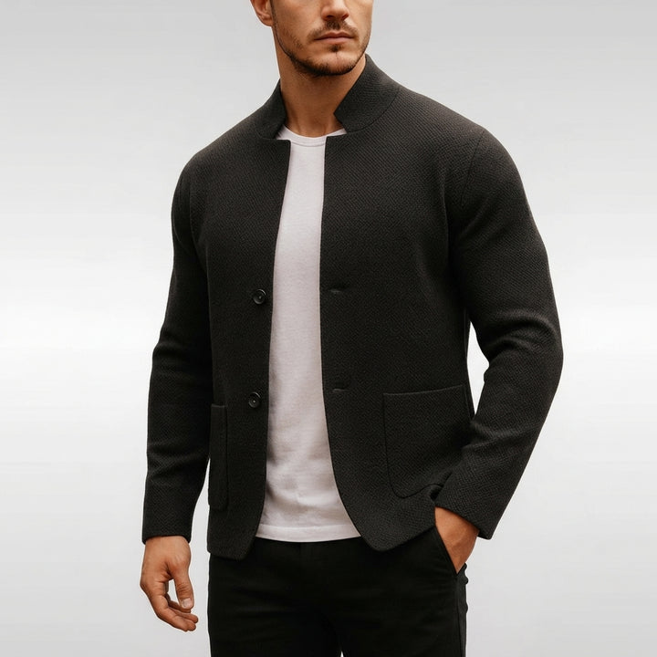 Asher Textured Knit Cardigan
