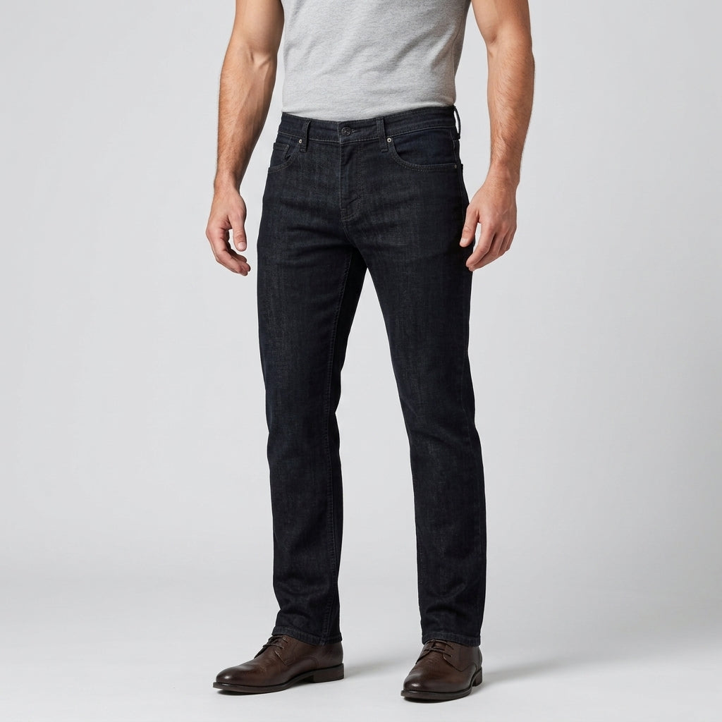 Hudson Straight Fit Denim Jeans
