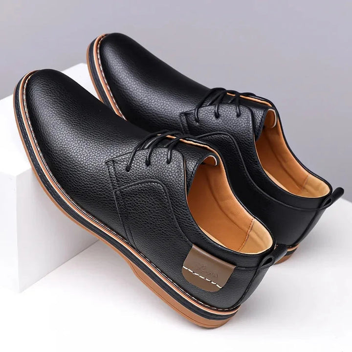 Bennett Pebbled Leather Derby Shoe