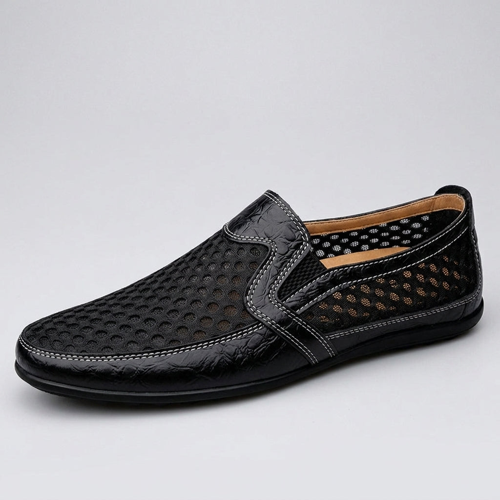 Salvatore Mesh Panel Loafer