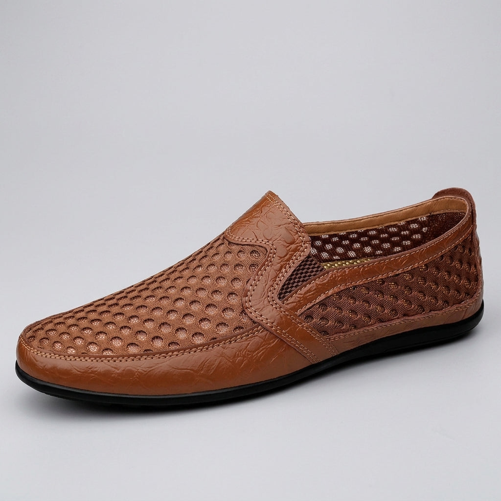 Salvatore Mesh Panel Loafer