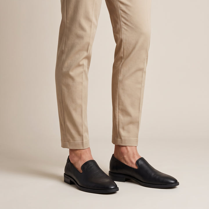 Matteo Distressed Leather Loafer
