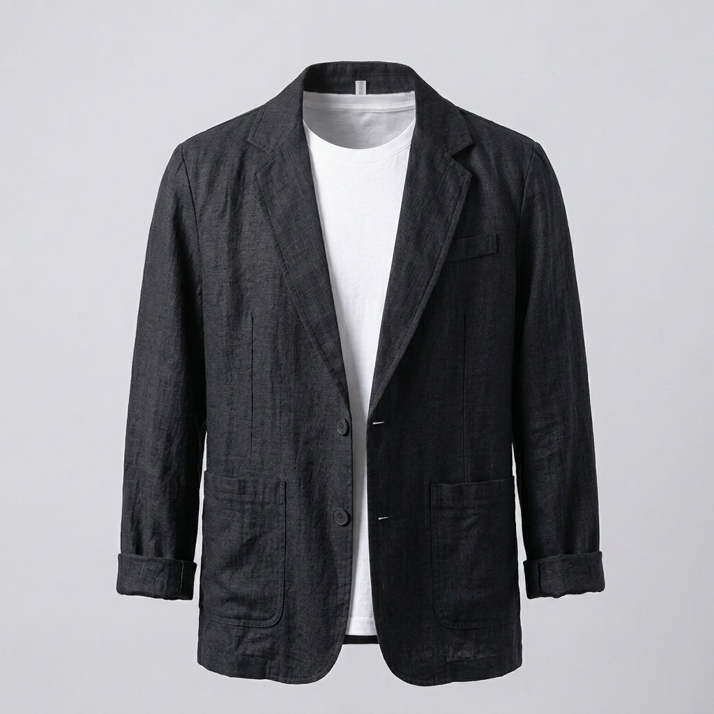 Marco Linen Blend Casual Blazer