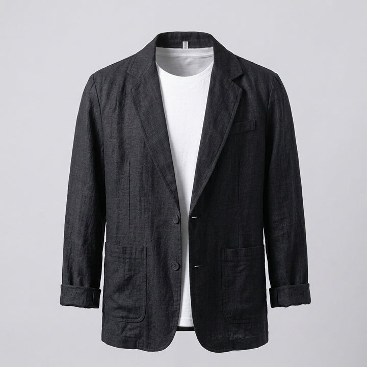 Marco Linen Blend Casual Blazer