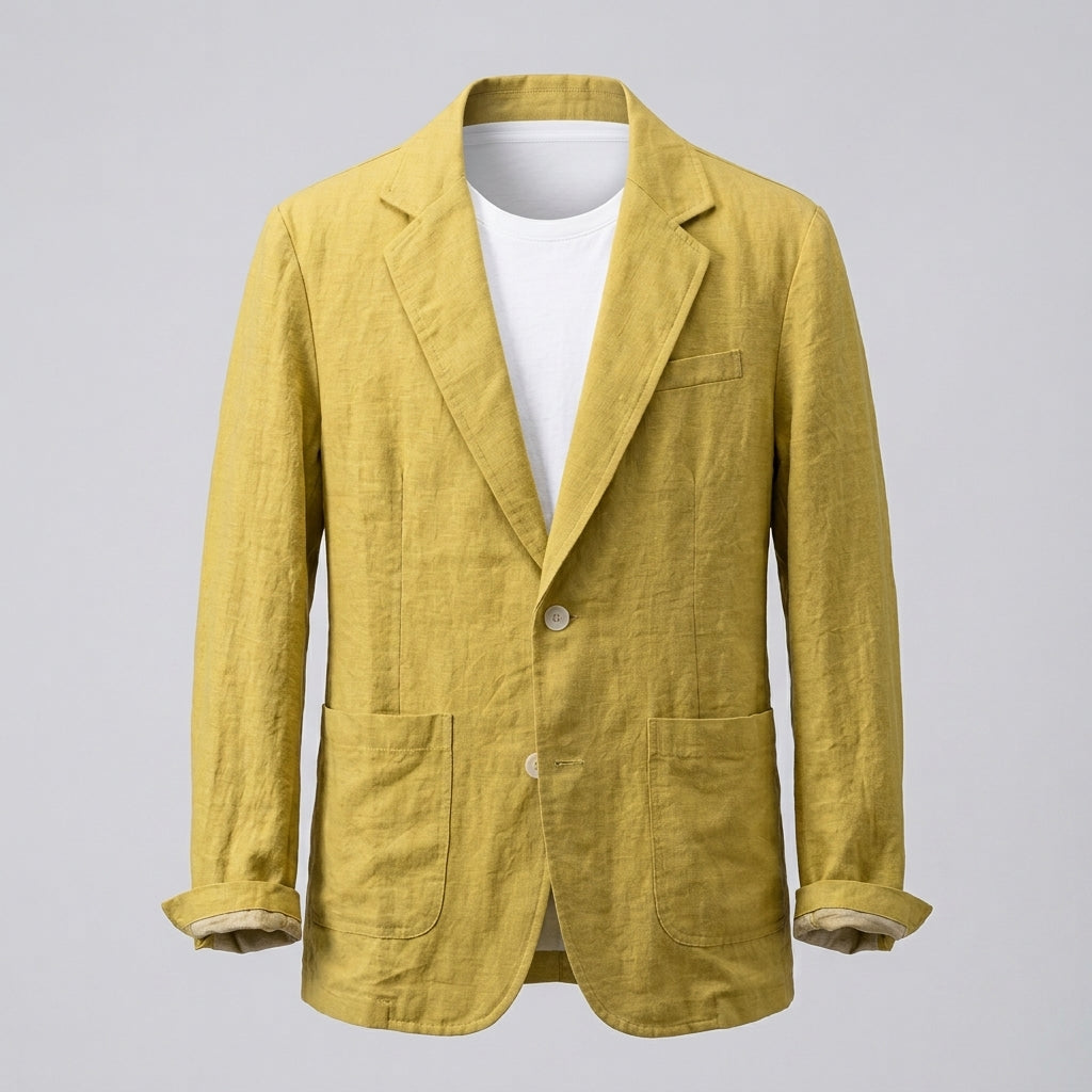 Marco Linen Blend Casual Blazer