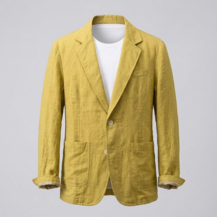 Marco Linen Blend Casual Blazer