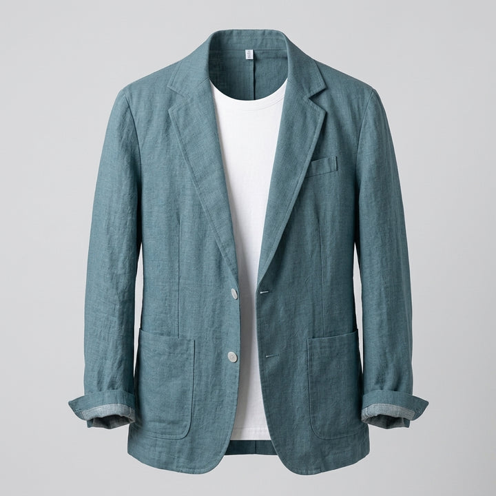 Marco Linen Blend Casual Blazer