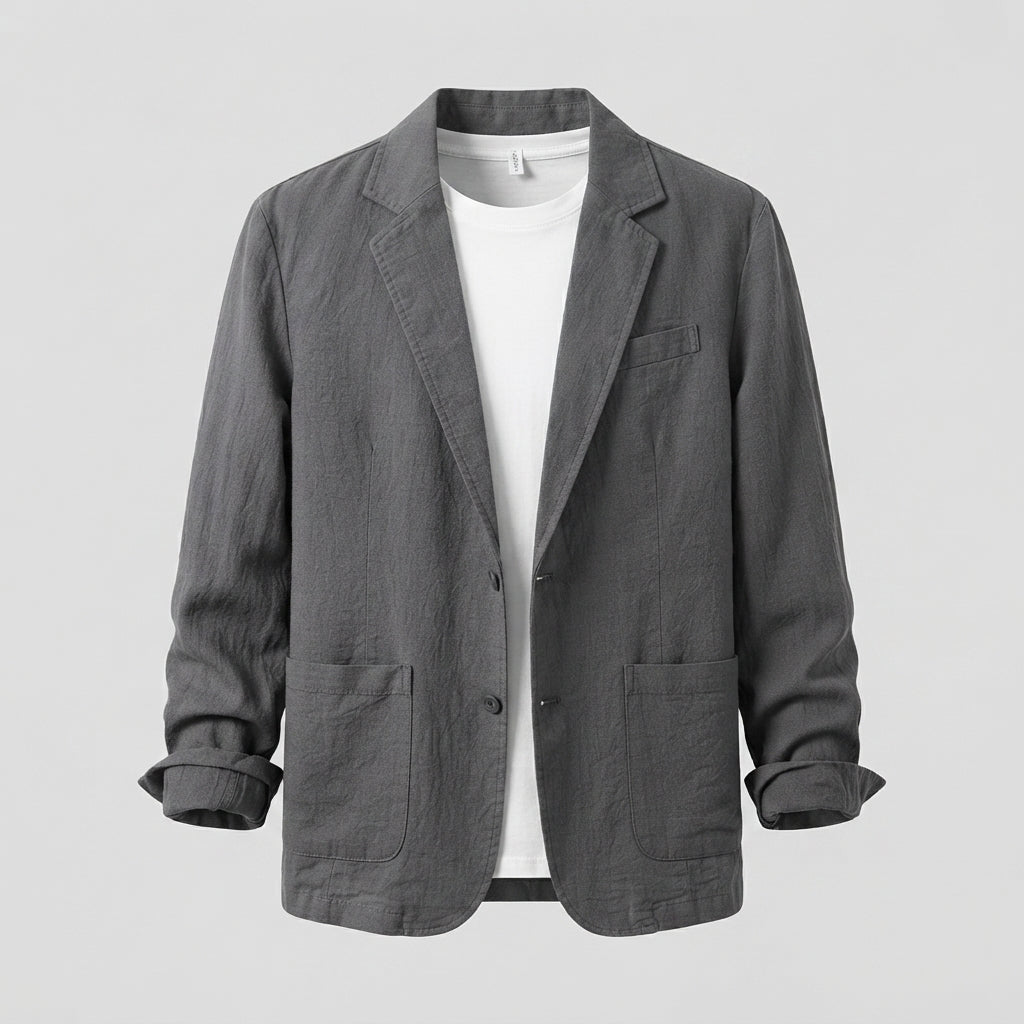 Marco Linen Blend Casual Blazer