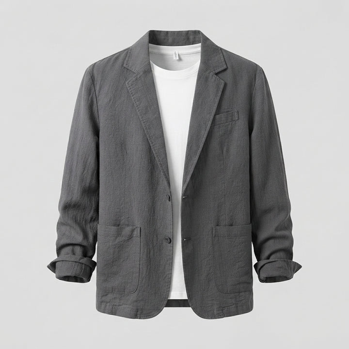 Marco Linen Blend Casual Blazer
