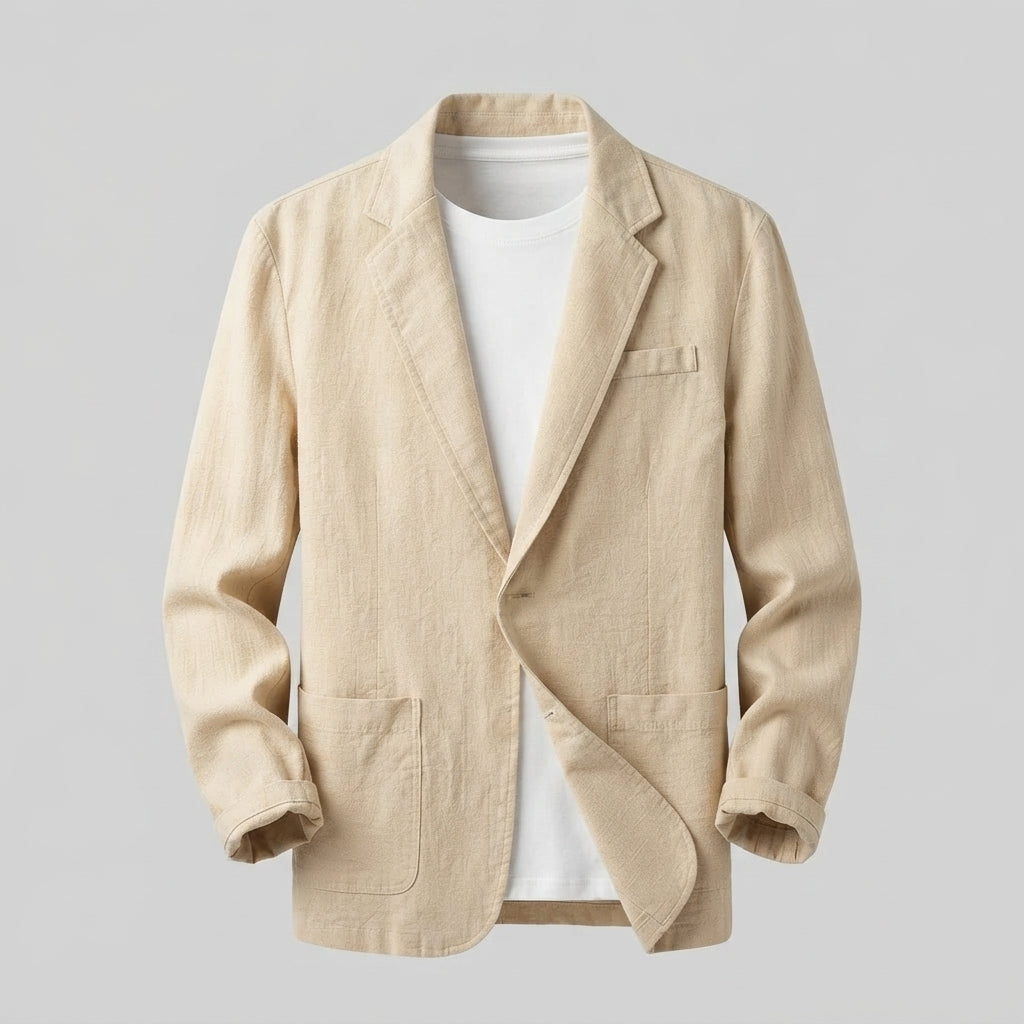 Marco Linen Blend Casual Blazer