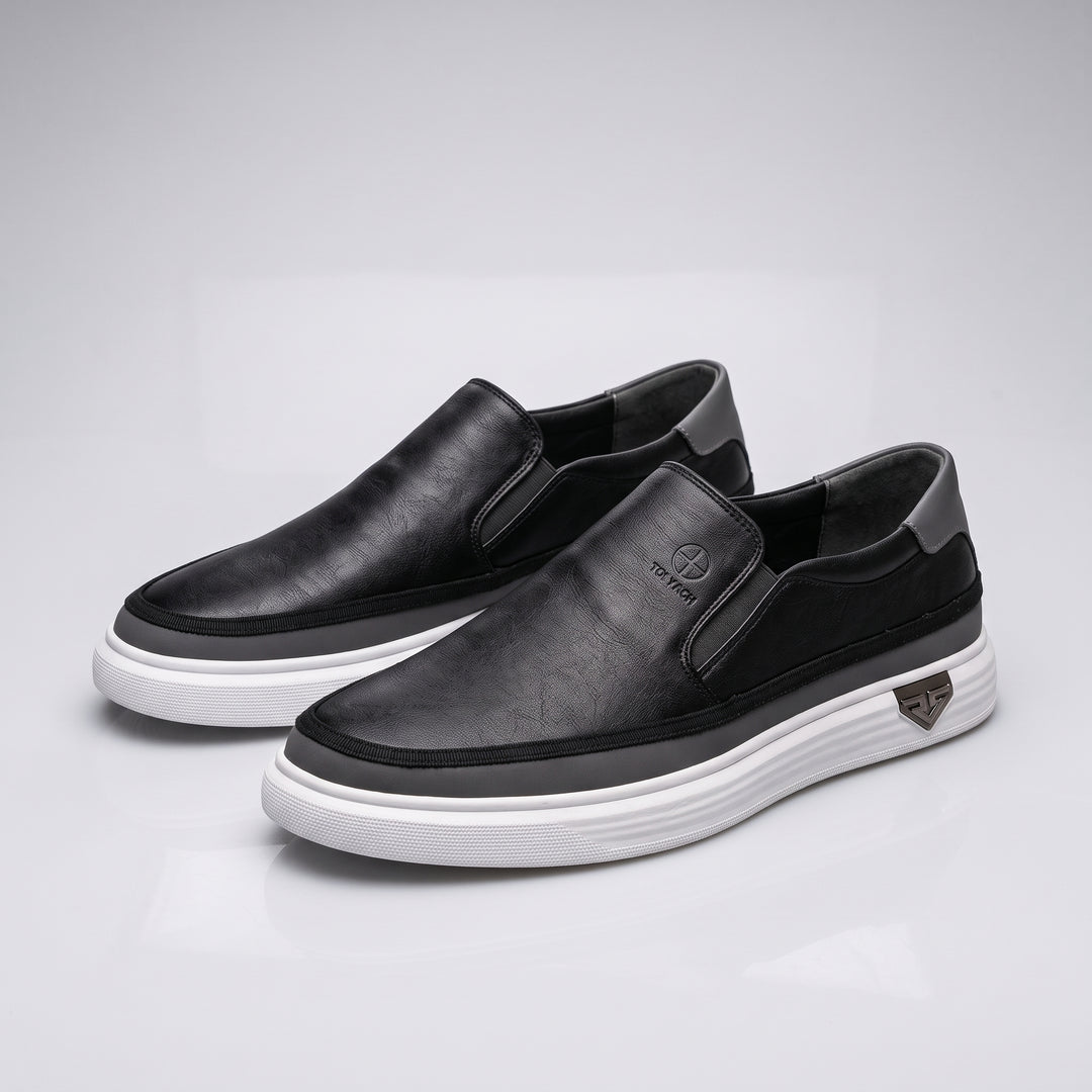 Dario Leather Slip-On Sneaker