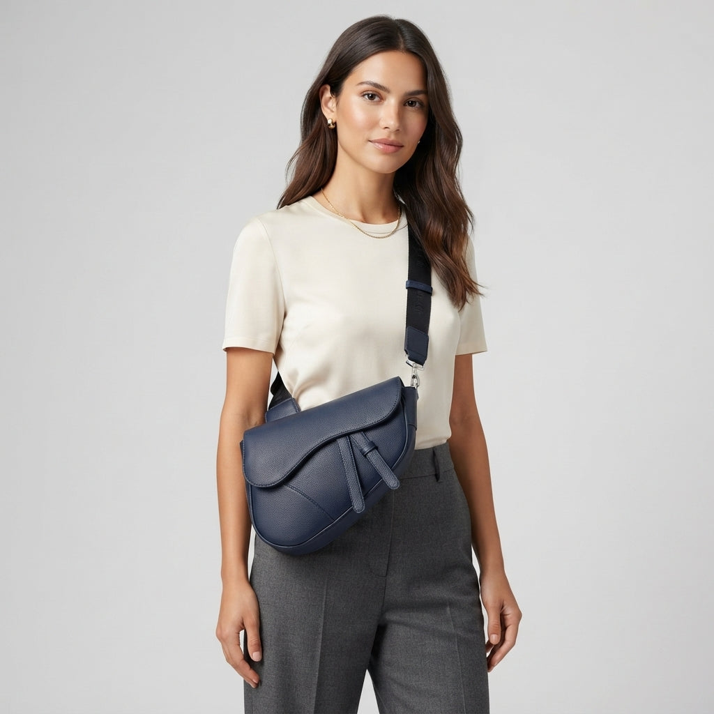 Sienna Saddle Crossbody Bag