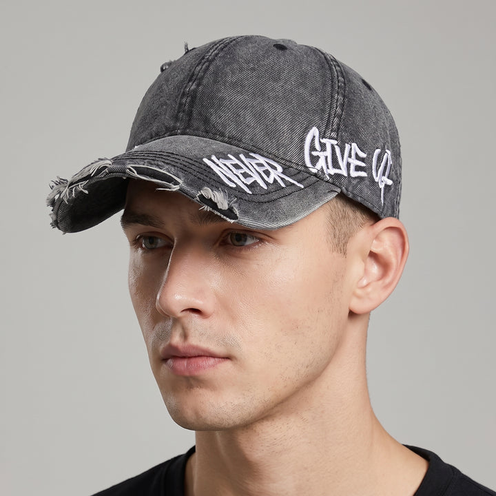 Denali Distressed Denim Cap