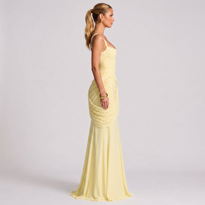 Vivienne Sculpted Evening Gown