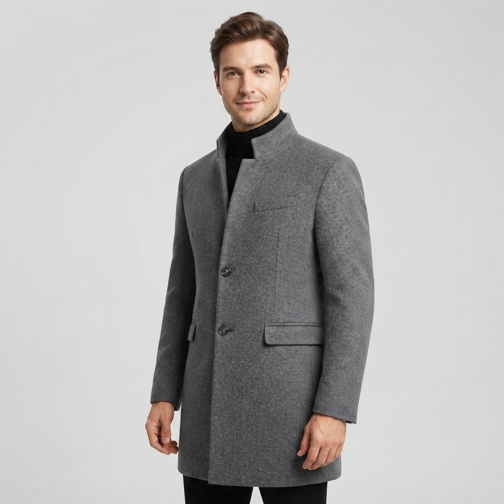 Preston Executive Wool Coat