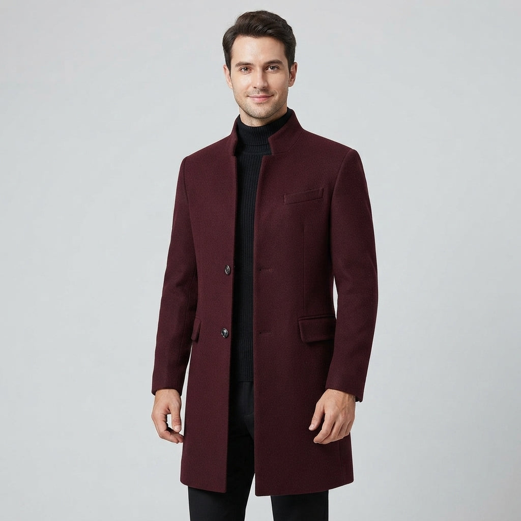 Preston Executive Wool Coat