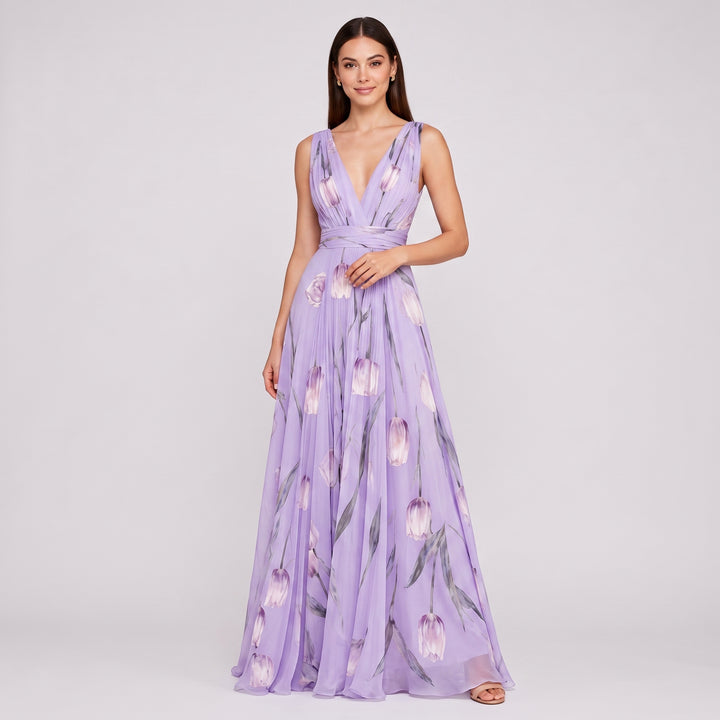 Lillian Botanical Maxi Dress