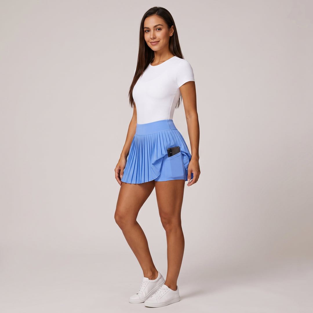 Sophia Pleated Active Skort