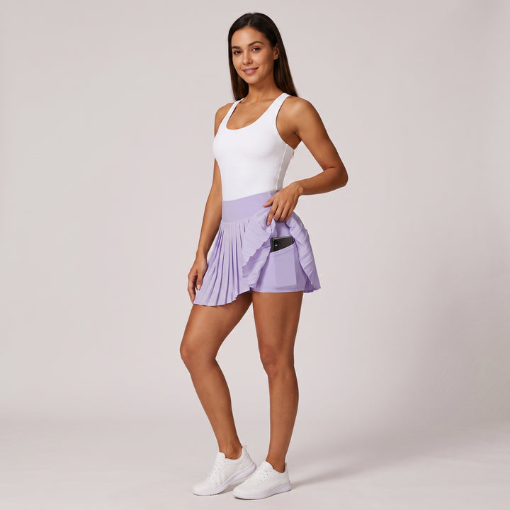 Sophia Pleated Active Skort