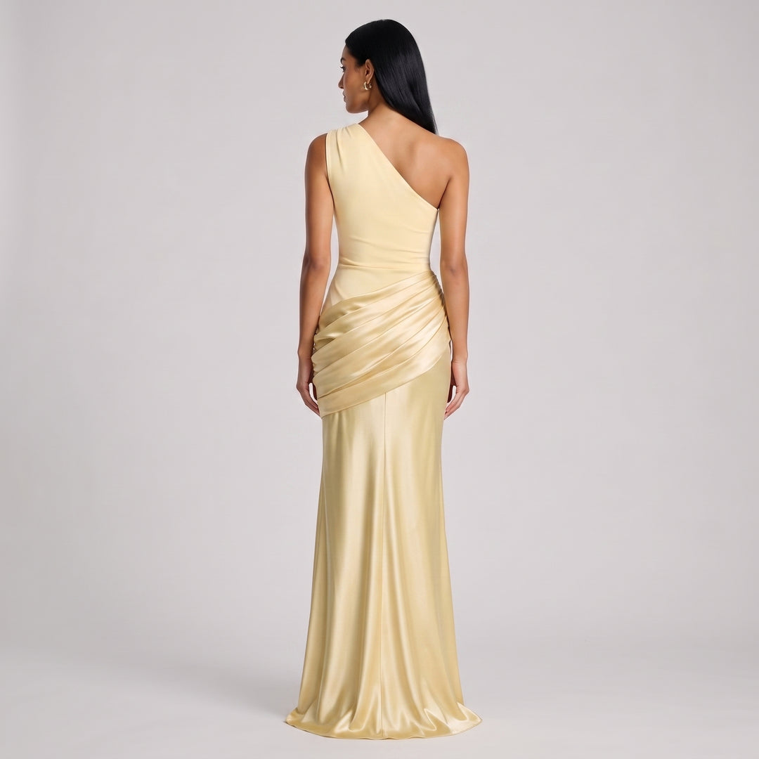 Seraphina Satin Evening Gown