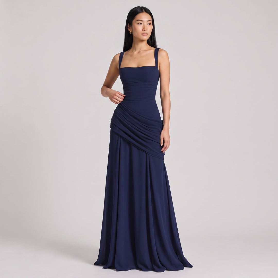 Vivienne Sculpted Evening Gown