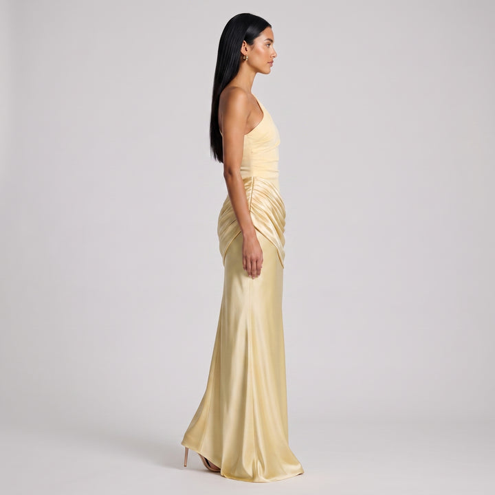 Seraphina Satin Evening Gown