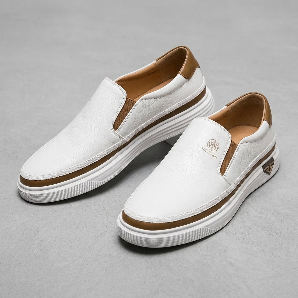 Dario Leather Slip-On Sneaker