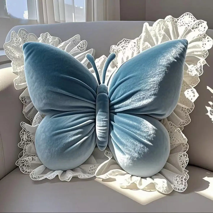 Luna Plush Butterfly Pillow