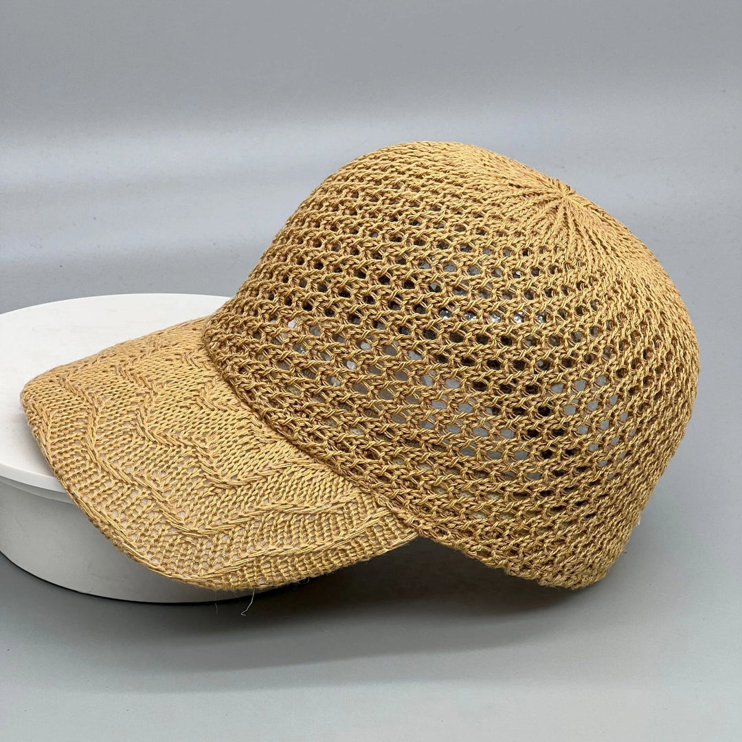 Solara Woven Sun Cap