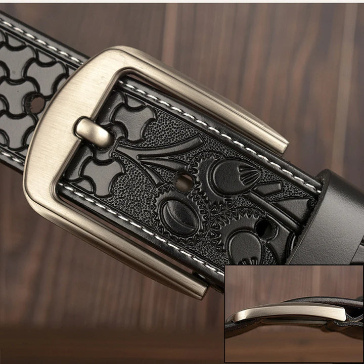 Ezra Fall Leather Belt