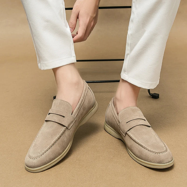 Monaco Suede Loafers
