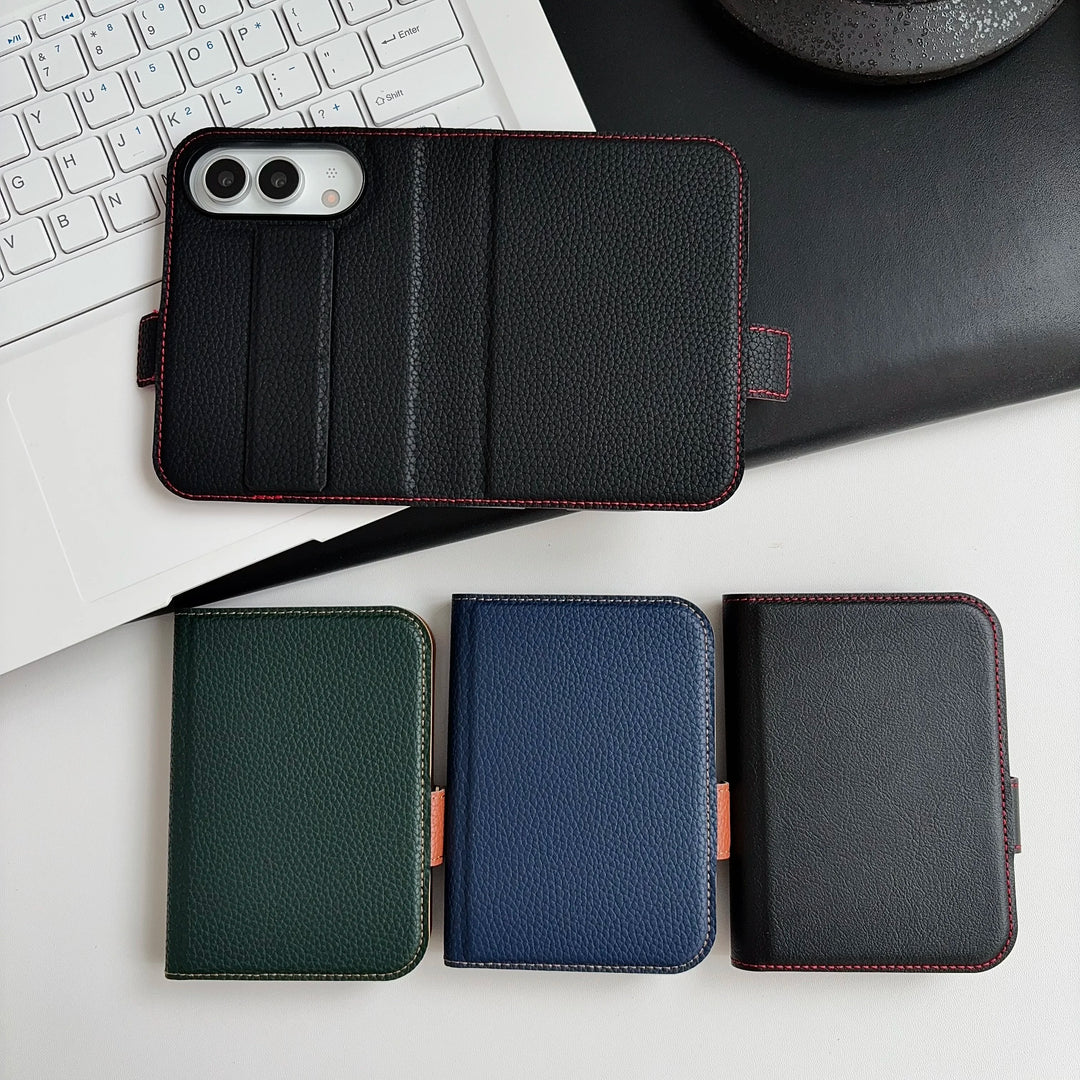 Pavo | Wallet Phone Case with Card Slots and Foldable Cover