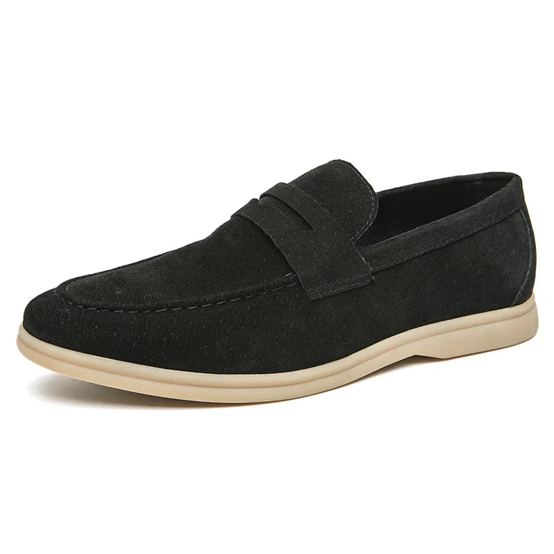 Monaco Suede Loafers