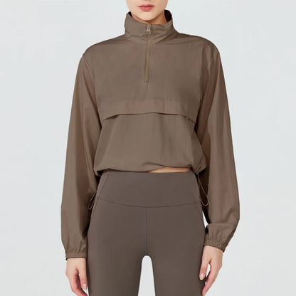 Aura Windbreaker Pullover