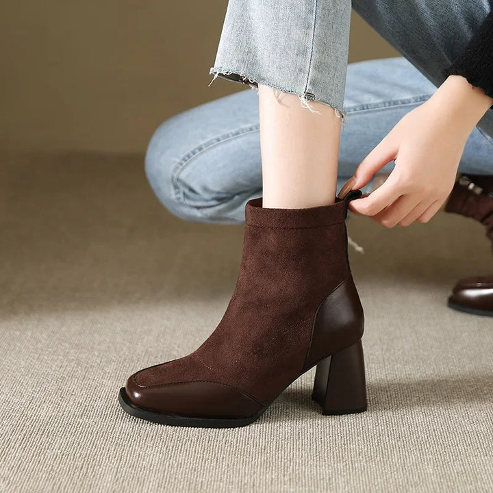 Vienna Square Toe Boots