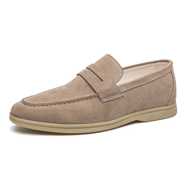 Monaco Suede Loafers